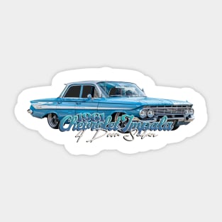 1961 Chevrolet Impala 4 Door Sedan Sticker